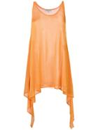 Emilio Pucci Draped Knitted Top - Yellow & Orange