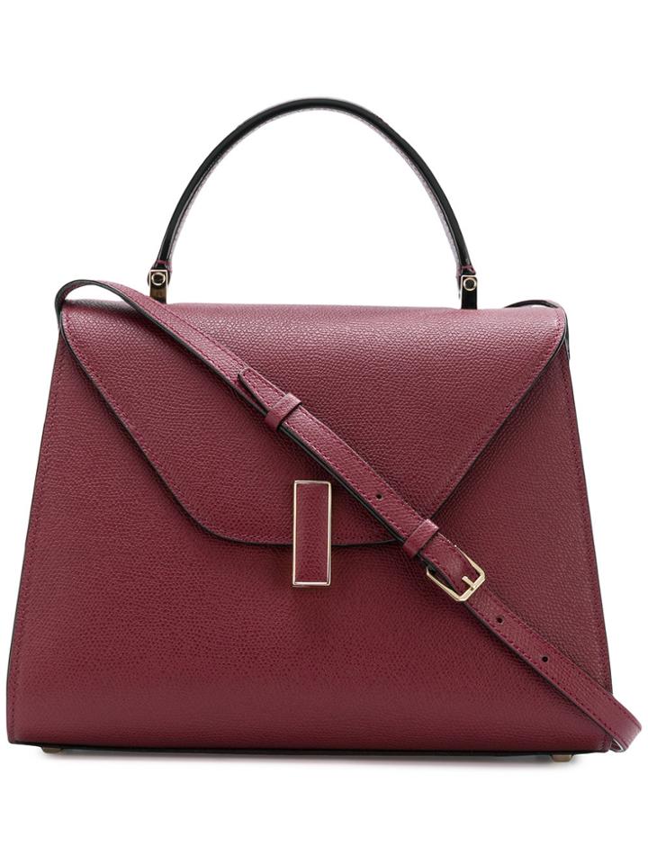 Valextra Foldover Tote Bag - Red
