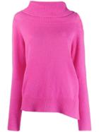 Pinko Cut Out Roll Neck Jumper