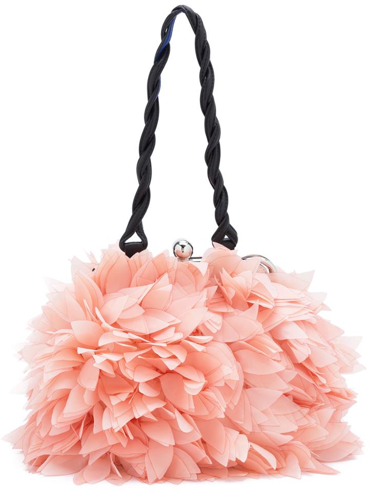 Marni Petal Shoulder Bag - Pink & Purple