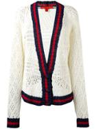 Hilfiger Collection Knitted Cardigan, Women's, Size: Xs, White, Cotton