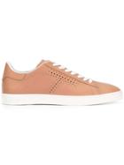 Tod's Perforated Lace-up Sneakers - Nude & Neutrals