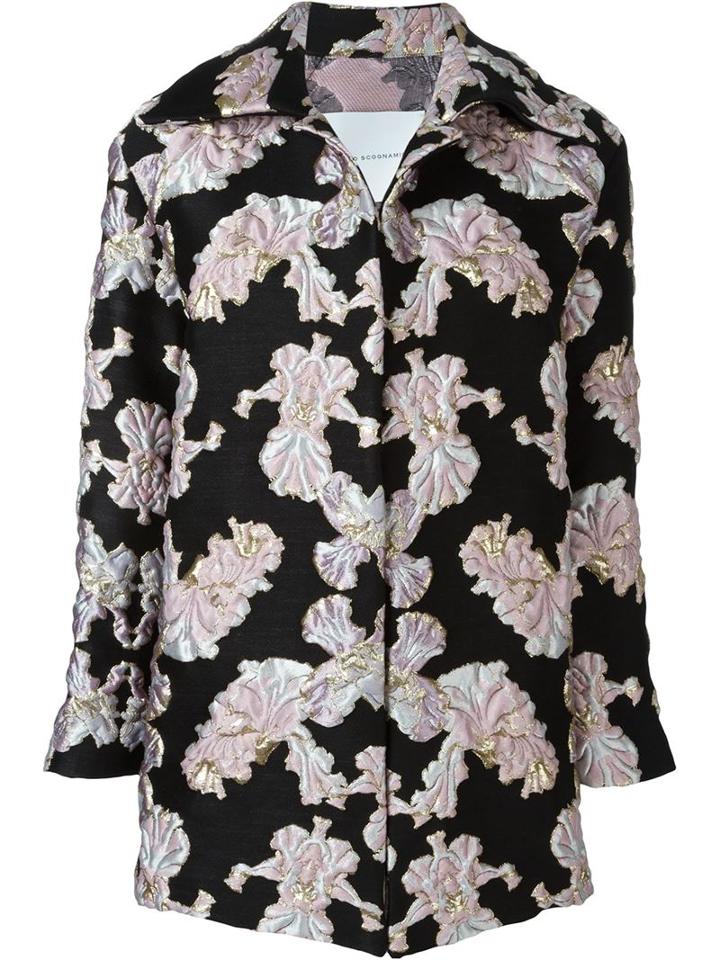 Francesco Scognamiglio Embroidered Single-breasted Coat