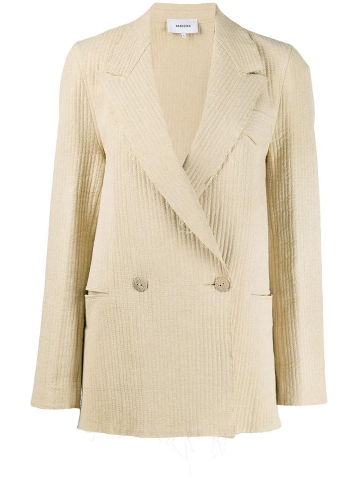 Nanushka Aira Blazer - Neutrals