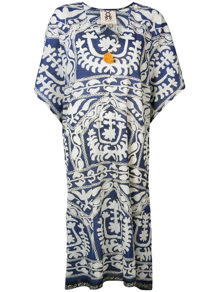 Figue - 'eliza' Kaftan - Women - Cotton - Xs/s, Blue, Cotton