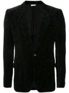 Comme Des Garçons Vintage Rolling Stones Mouths Blazer - Black
