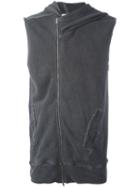 Lost & Found Ria Dunn Sleeveless Hoodie, Men's, Size: Medium, Grey, Cotton