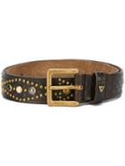 Htc Hollywood Trading Company 'tyriq' Belt, Men's, Size: 100, Brown, Leather
