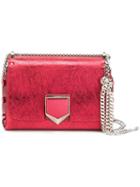 Jimmy Choo Petite 'lockett' Shoulder Bag, Women's, Red, Leather