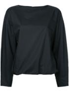 Enföld - Plain Sweatshirt - Women - Cotton/polyester - 36, Black, Cotton/polyester