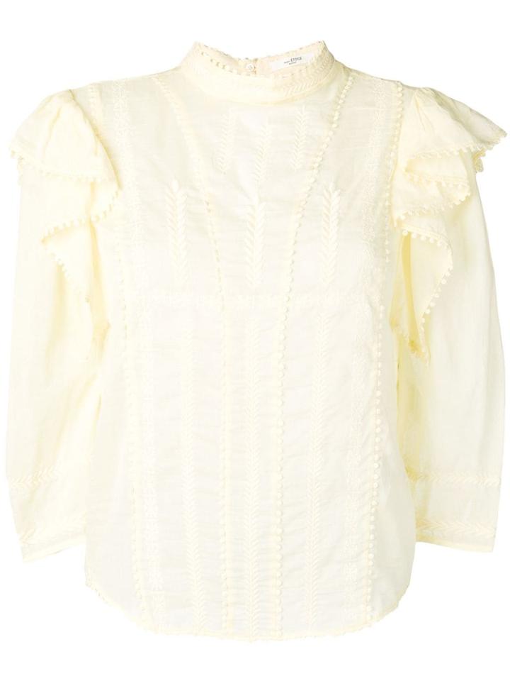 Isabel Marant Étoile Embroidered Blouse - Yellow