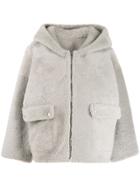 Liska Hooded Jacket - Grey