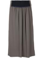 David Koma Strap Detail Skirt - Green