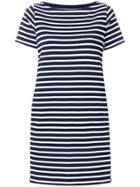 Sacai Striped T-shirt Dress - Blue