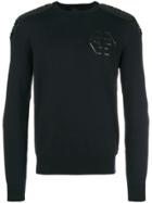 Philipp Plein Chest Logo Jumper - Black