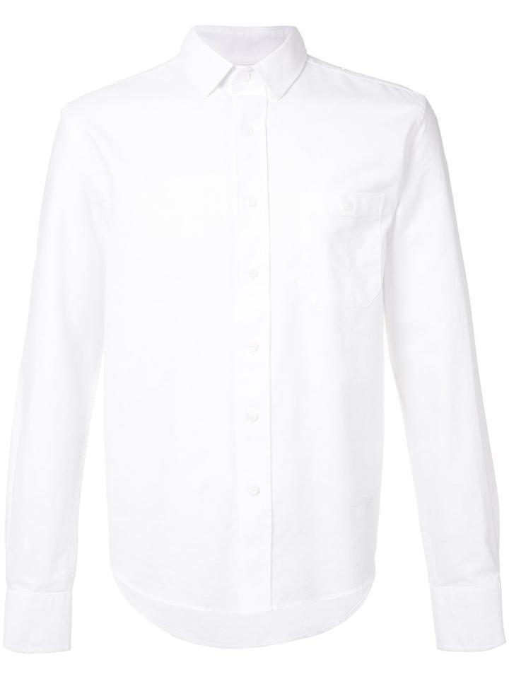 Kinfolk 'highlife' Back Print Shirt, Men's, Size: Small, White, Cotton