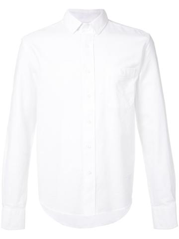 Kinfolk 'highlife' Back Print Shirt, Men's, Size: Small, White, Cotton