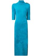 Balenciaga Fitted Dress - Blue