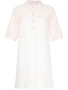 Chanel Pre-owned Half-sleeved Tweed Dress - Pink