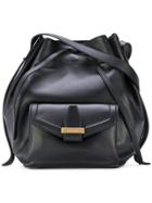 Visone Abbey Large Tote Bag - Black