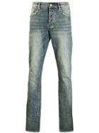 Purple Brand Distressed Slim Fit Jeans - Blue