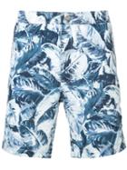 Onia - Banana Leaf Calder Trunks 7.5 - Men - Polyester - 34, Blue, Polyester