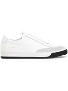 Common Projects White Leather Tennis Pro Sneakers
