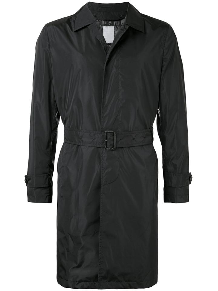 Estnation Belted Coat - Black