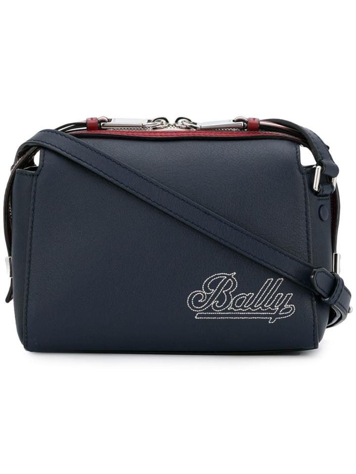 Bally Amoeba Small Tote Bag - Blue