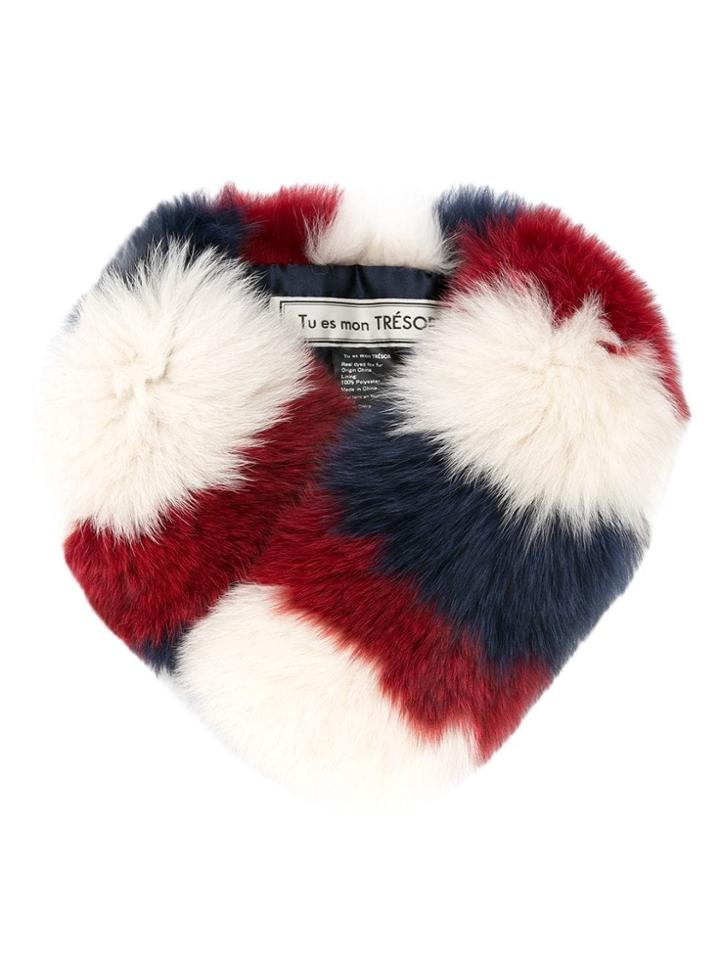 Tu Es Mon Trésor Mid Width Scarf - Multicolour