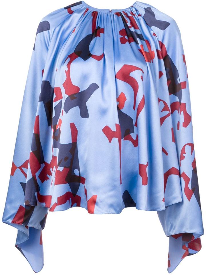 Roksanda Print Blouse - Blue