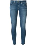 Frame Denim 'le Skinny De Jeanne' Cropped Jeans, Women's, Size: 26, Blue, Cotton/polyester/spandex/elastane
