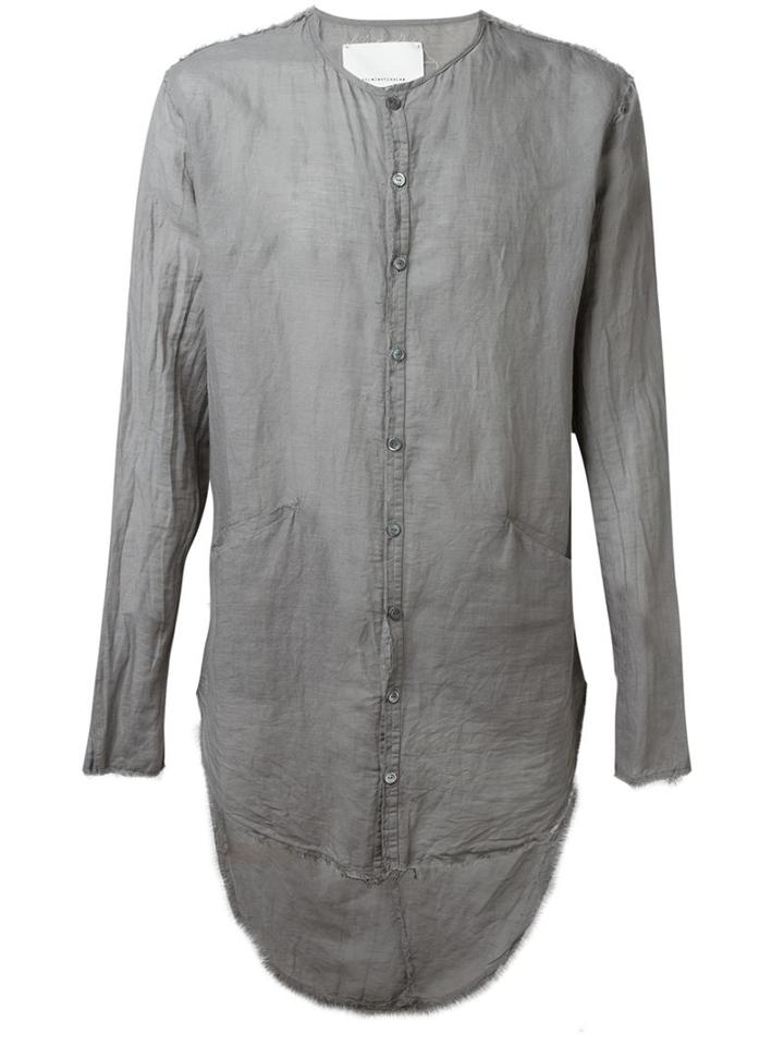 Nostra Santissima 'cassaro' Long Back Button Down Shirt