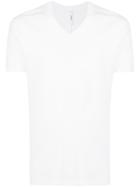 Attachment Classic Fitted V-neck T-shirt - White