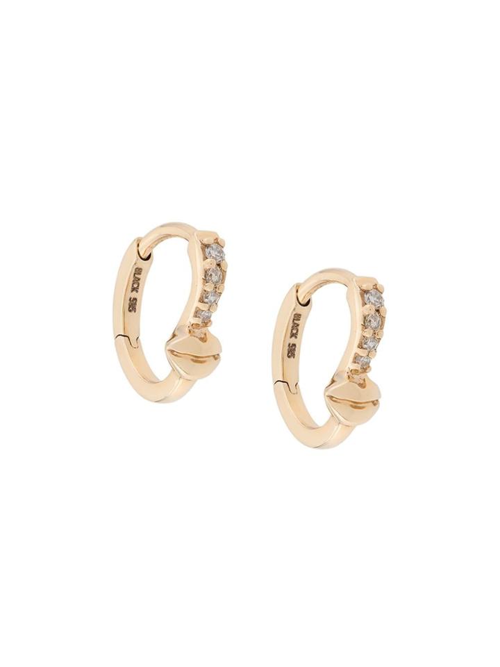 Maria Black 14kt Gold Lips Huggies