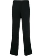 Zoe Jordan Irving Knit Trousers - Black