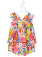 Stella Mccartney Kids - Floral Print Short Set - Kids - Cotton - 3 Mth