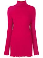 Unravel Project Cashmere Roll-neck Sweater - Red