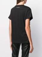 Emporio Armani Sequinned Eagle T-shirt - Black