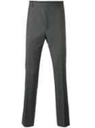 Prada Slim-fit Trousers, Men's, Size: 52, Grey, Viscose/mohair/wool