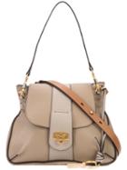Chloé - Small Lexa Cross-body Bag - Women - Leather - One Size, Nude/neutrals, Leather