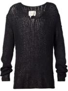 Greg Lauren Open Knit Sweater