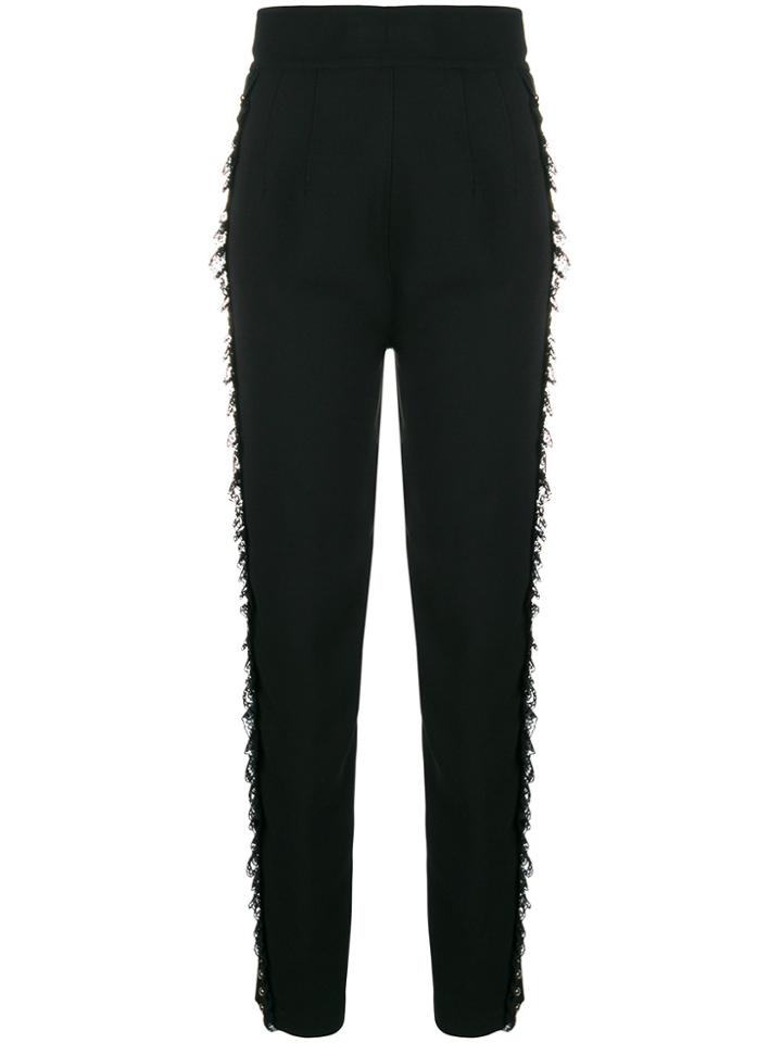 Brognano Side Studded Trousers - Black