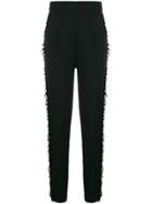 Brognano Side Studded Trousers - Black