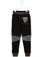 Philipp Plein Kids Panelled Track Pants, Boy's, Size: 8 Yrs, Black