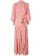 Alexis Asim Mosaic-print Maxi Dress - Orange
