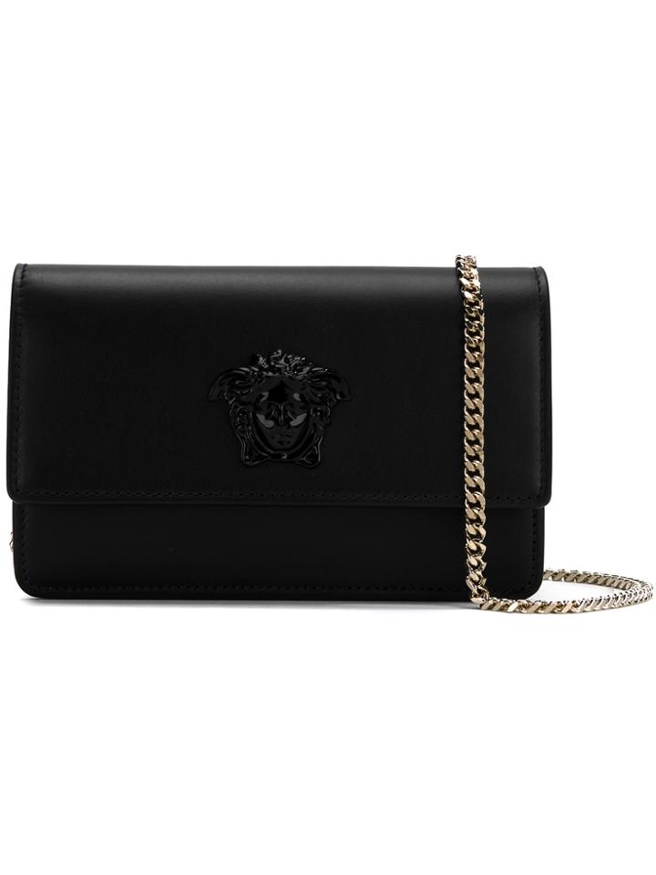 Versace Palazzo Medusa Shoulder Bag - Black