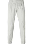 Fay Slim-fit Trousers, Men's, Size: 32, Nude/neutrals, Cotton/spandex/elastane