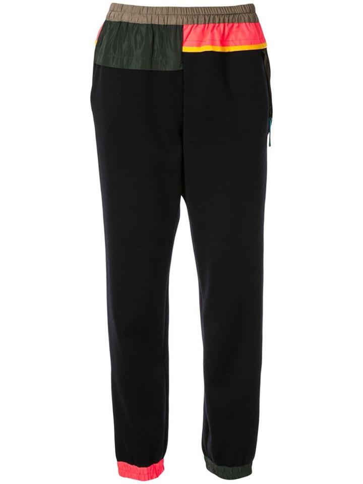 Kolor Wool Track Pants - Black