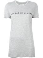 Zoe Karssen You Had Me At Aloha Print Long Fit T-shirt